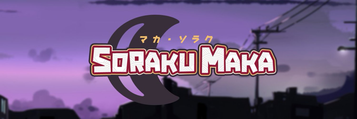 Soraku Maka 🌙 ENVTuber banner
