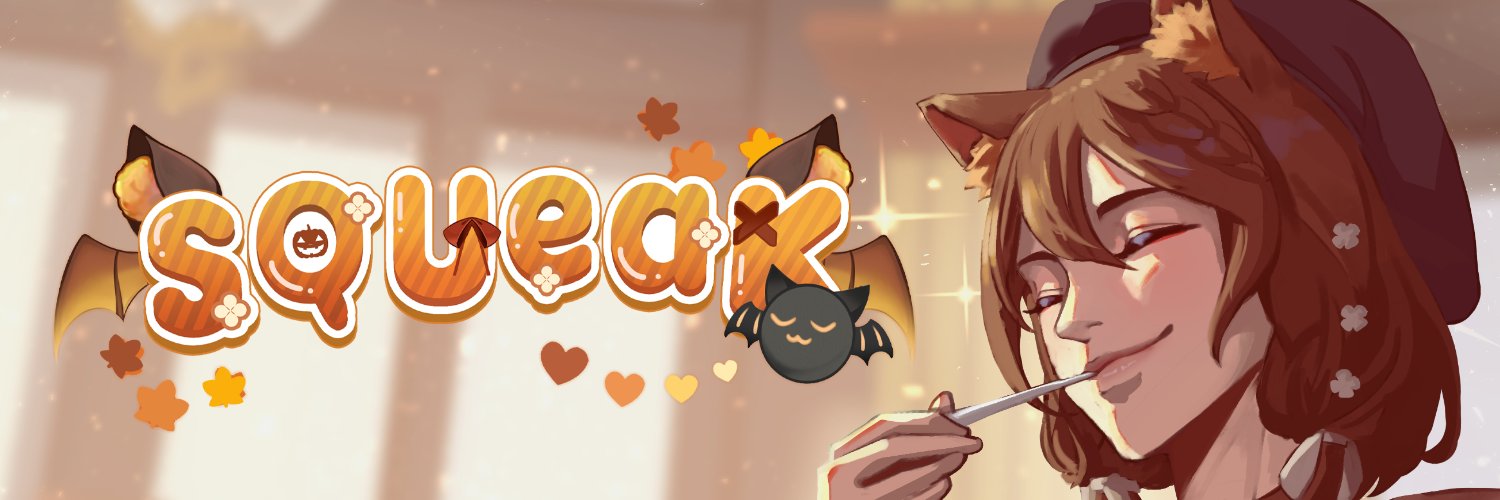 Squeak 🎃🦇 ENVtuber banner