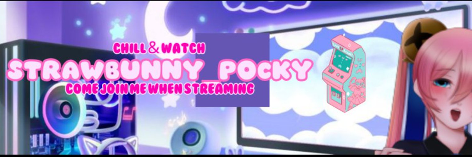 Strawbunny_Pocky (ENvtuber) banner
