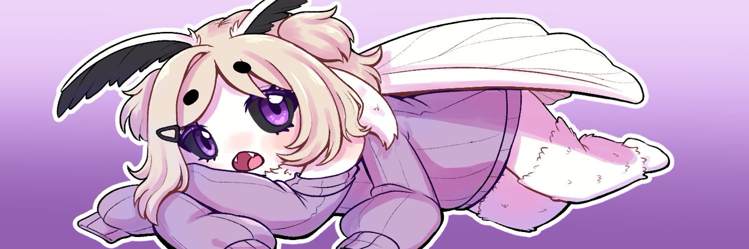 Silki Mori 🦋💀| Predebut VTuber banner