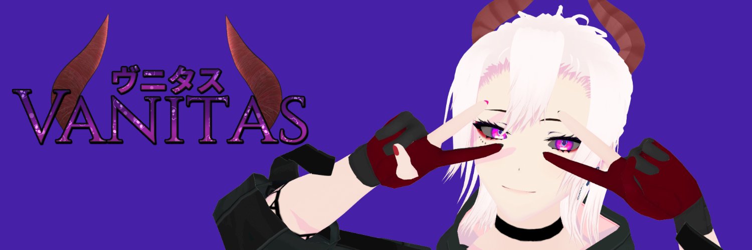 Vanitas | Reincarnated Demon ENVTuber banner
