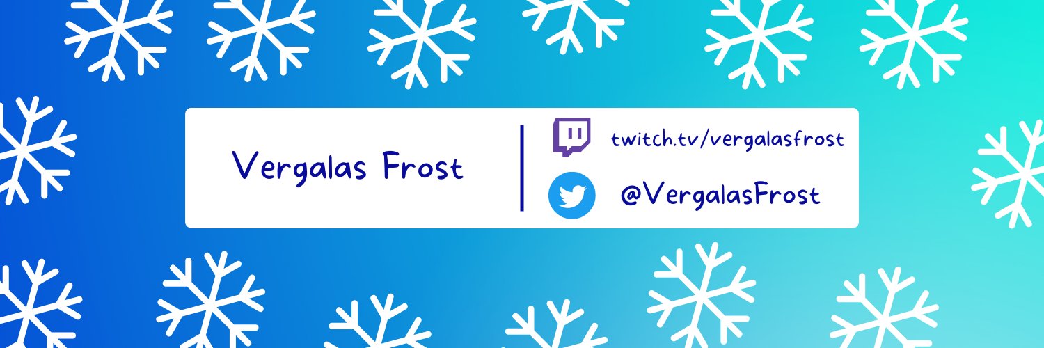 ❄Vergalas Frost❄ ENVtuber banner