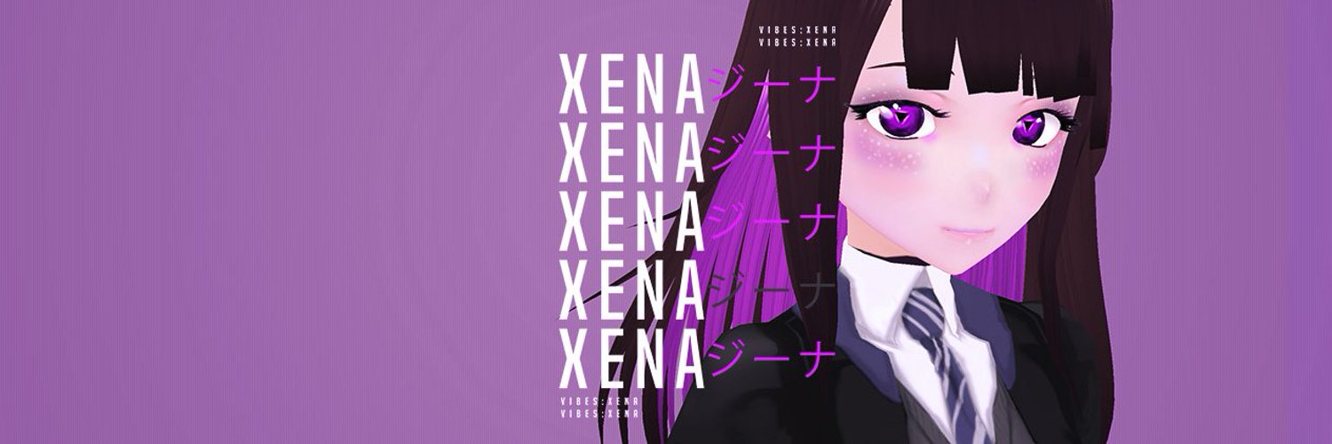 Vibes: XENA | ENVtuber banner