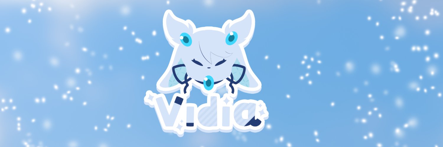 Vidia ❄️ ENVtuber banner