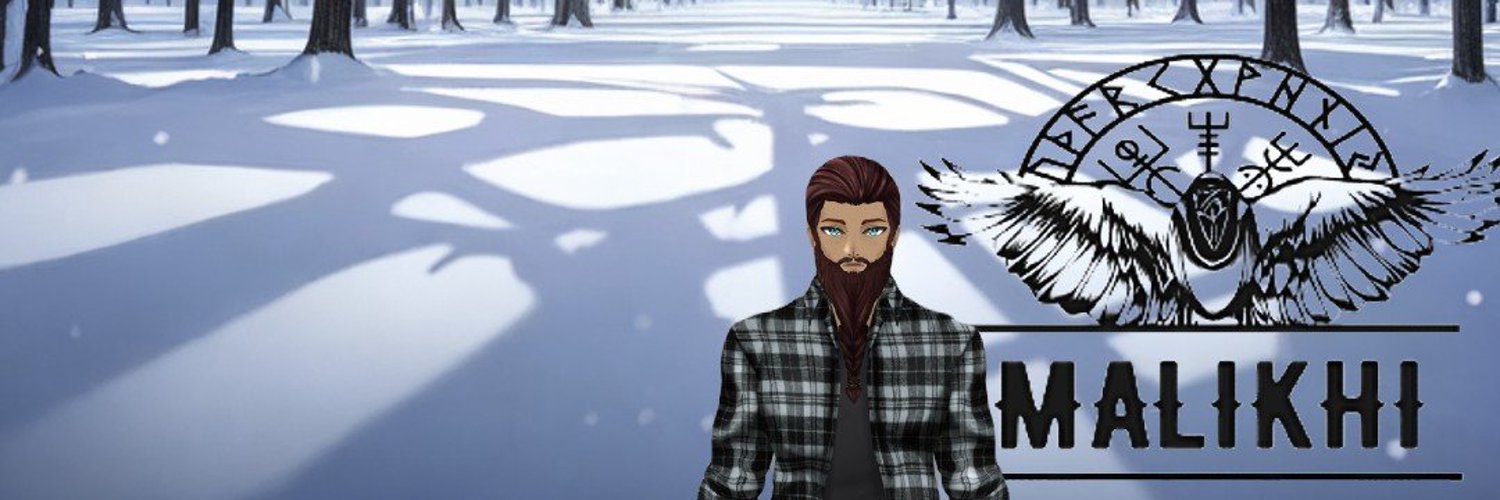Malikhi - EN Viking Vtuber banner