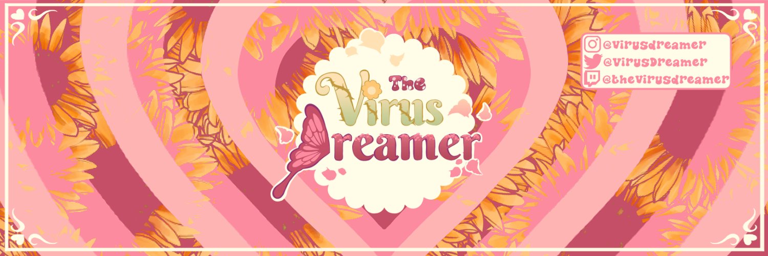 🌷𝓓𝓪𝓻𝓵𝓲𝓷𝓰𝓥𝓲𝓻𝓾𝓼🌷 Pngtuber banner