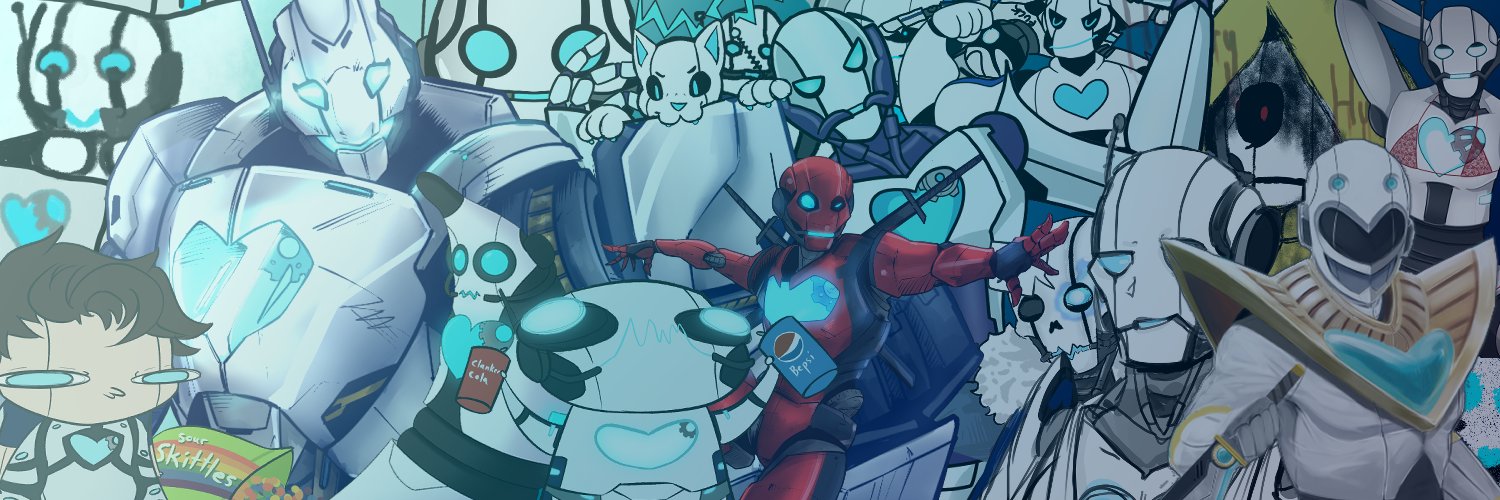 (MOVING TO BLUEKSY) Willicker the Robot banner