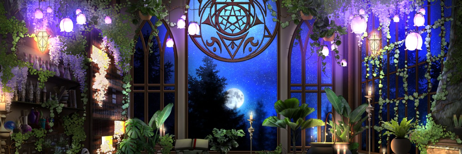 Witchy Demon🔮🌙 ENVtuber banner