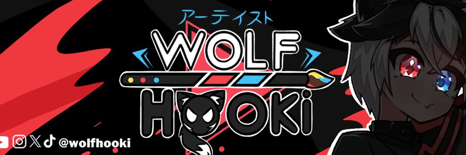 Hooki🐺 PNGTuber | Artist banner