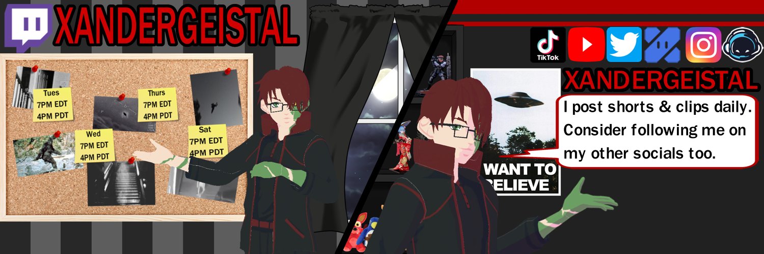 Xander Geistal 🕵️👻| ENVtuber | Hiatus Arc Go! banner