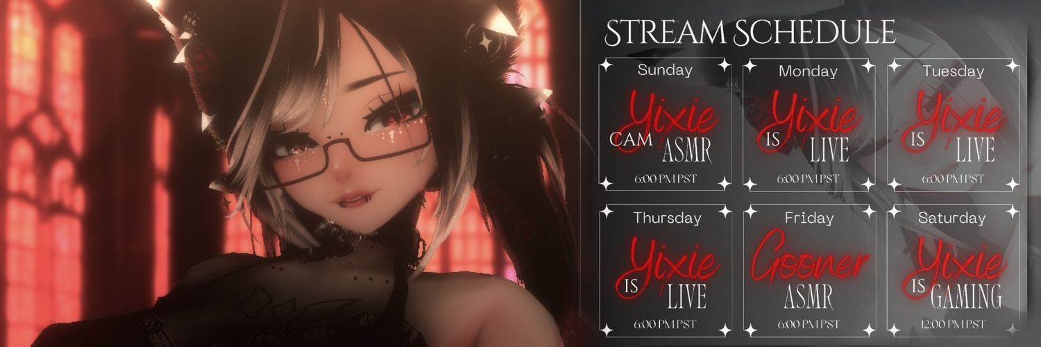 Yixie 💋🐾 banner