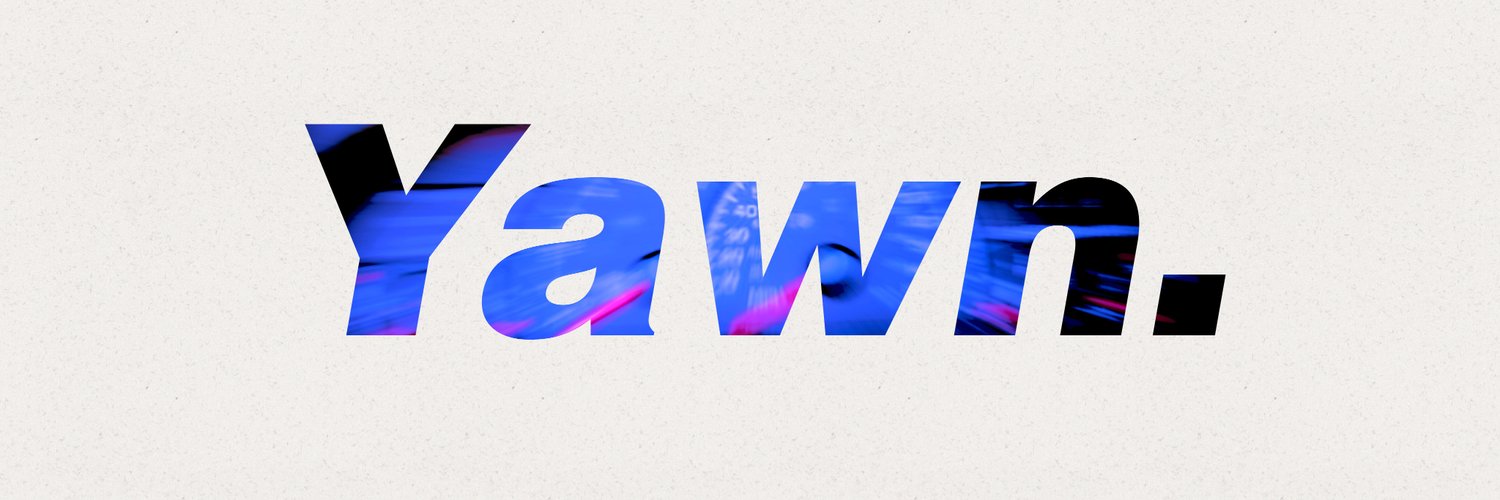 Yawn. banner
