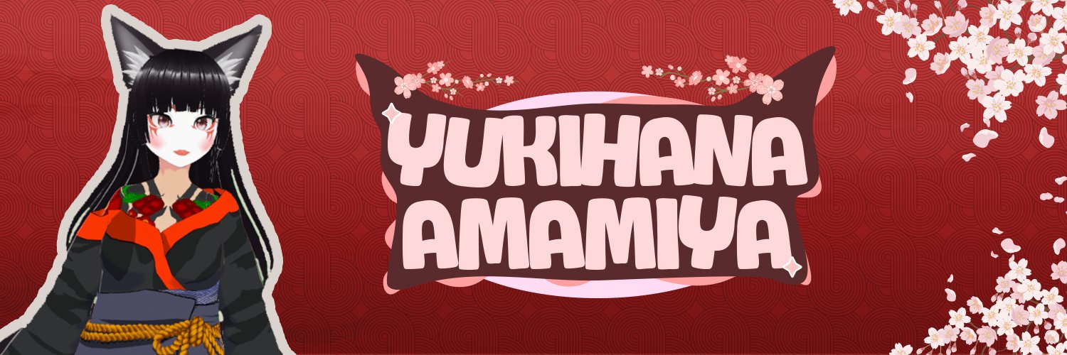 Yukihana Amamiya| ENVtuber | IDVtuber banner
