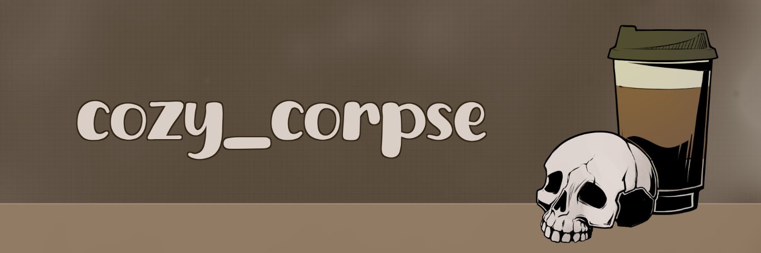 cozy_corpse 🥩 PNGTuber | horror artist banner