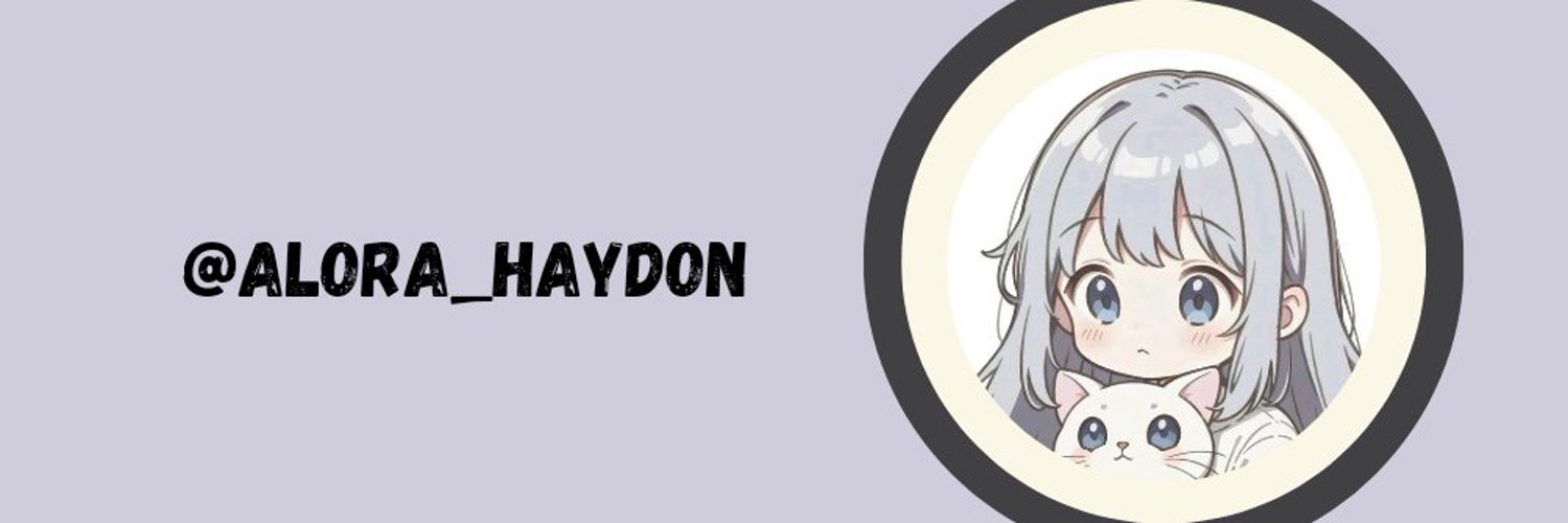 Alora Haydon 🔯 PreDebut Vtuber^^ banner