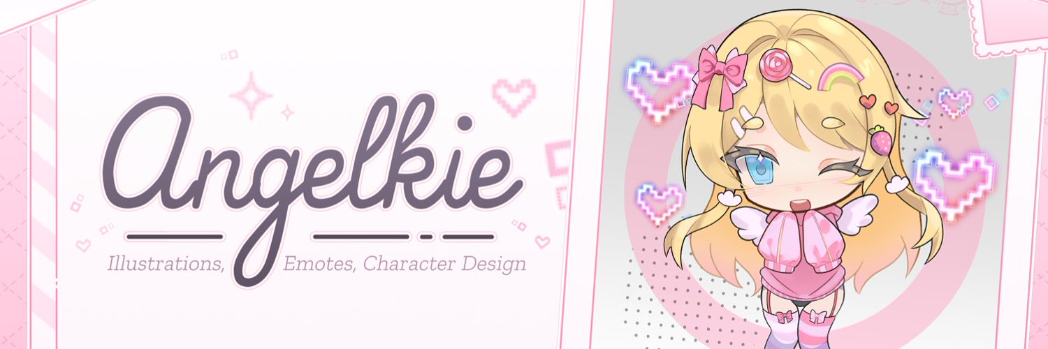 ANGELKIE 🍓✨| Predebut Angel Vtuber banner
