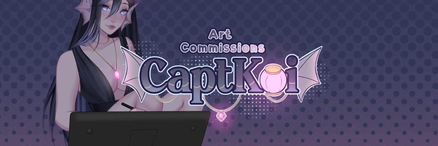 Koi🌙 Live2D VTuber Commissions banner