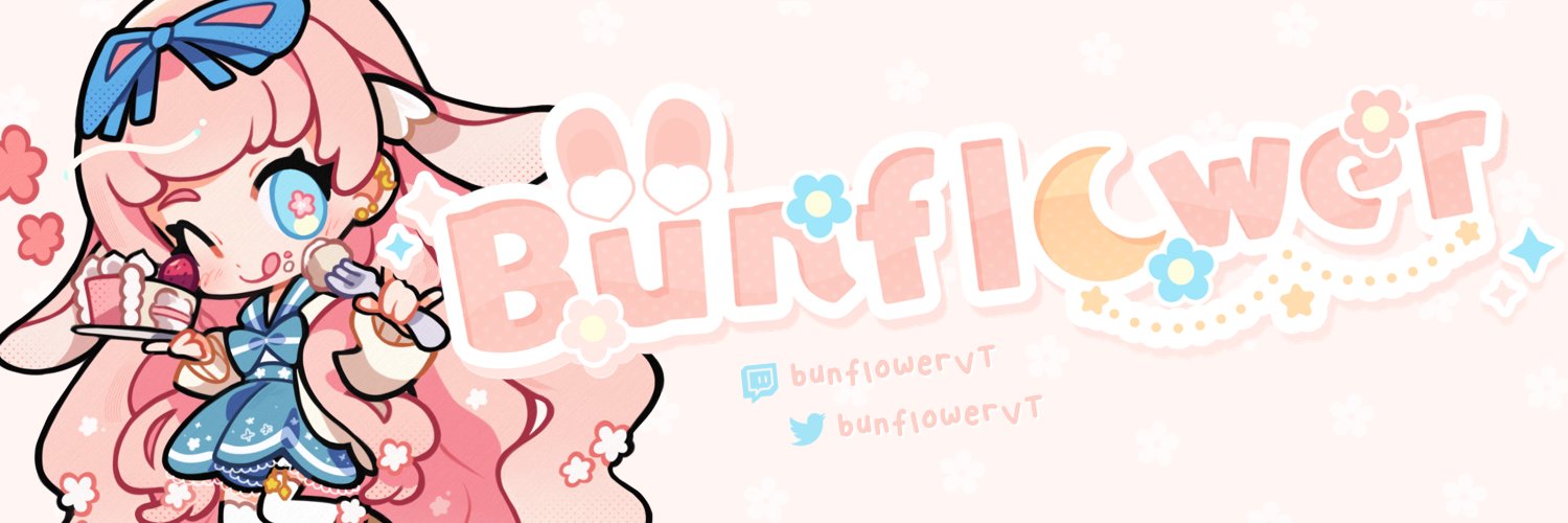 bunflower 🐇💐 || predebut vtuber banner