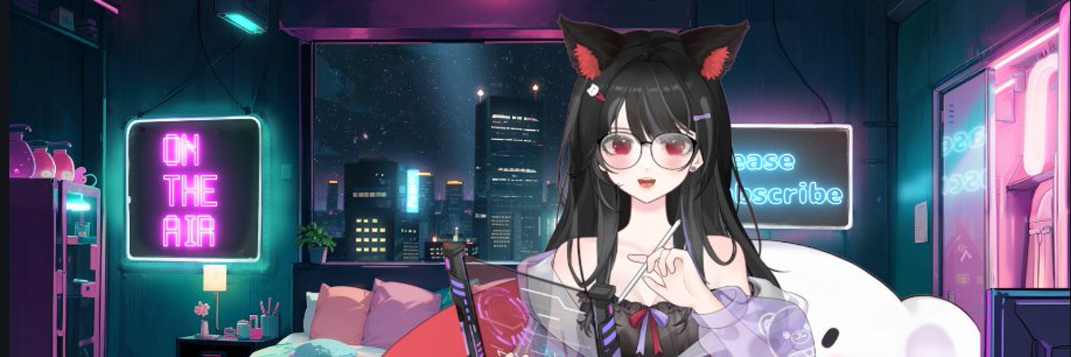 Kay ₍^·͈ 𖥦 ·͈^₎◞ | ENVTuber banner