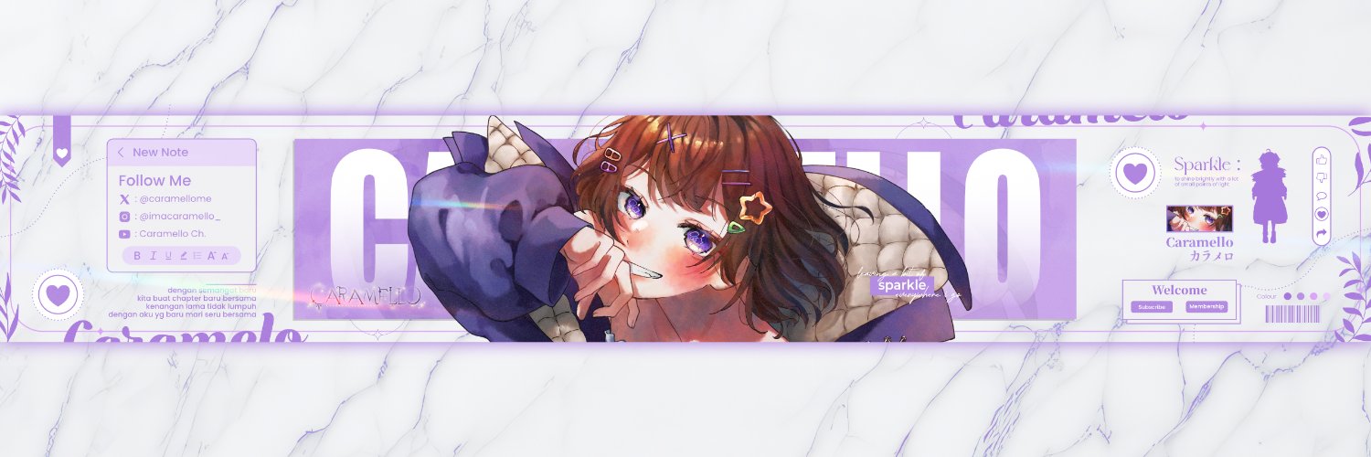 Caramello banner