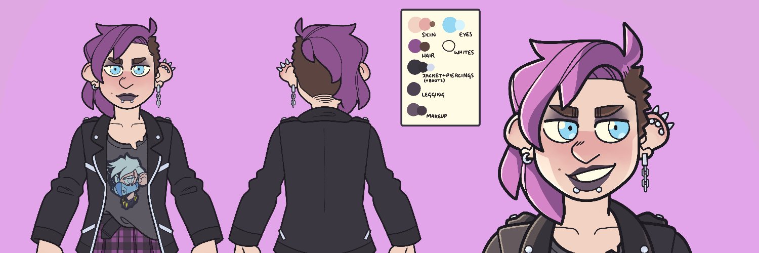 Claire Azure - PNGTuber banner