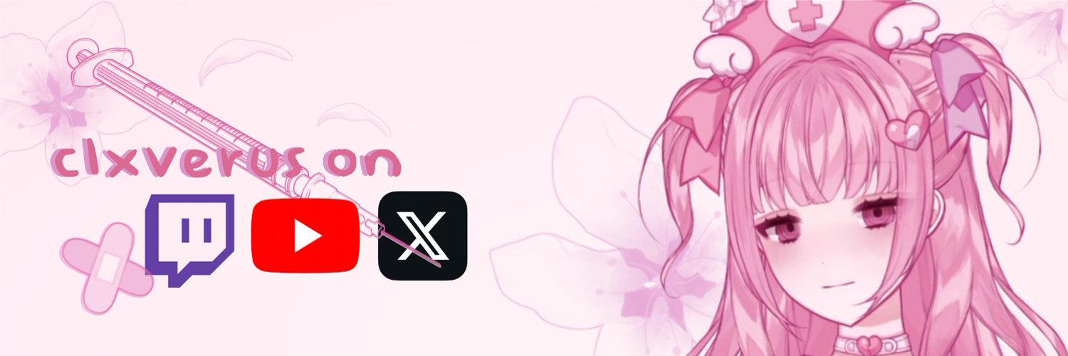 Clov 🌸 PreDebut Vtuber banner