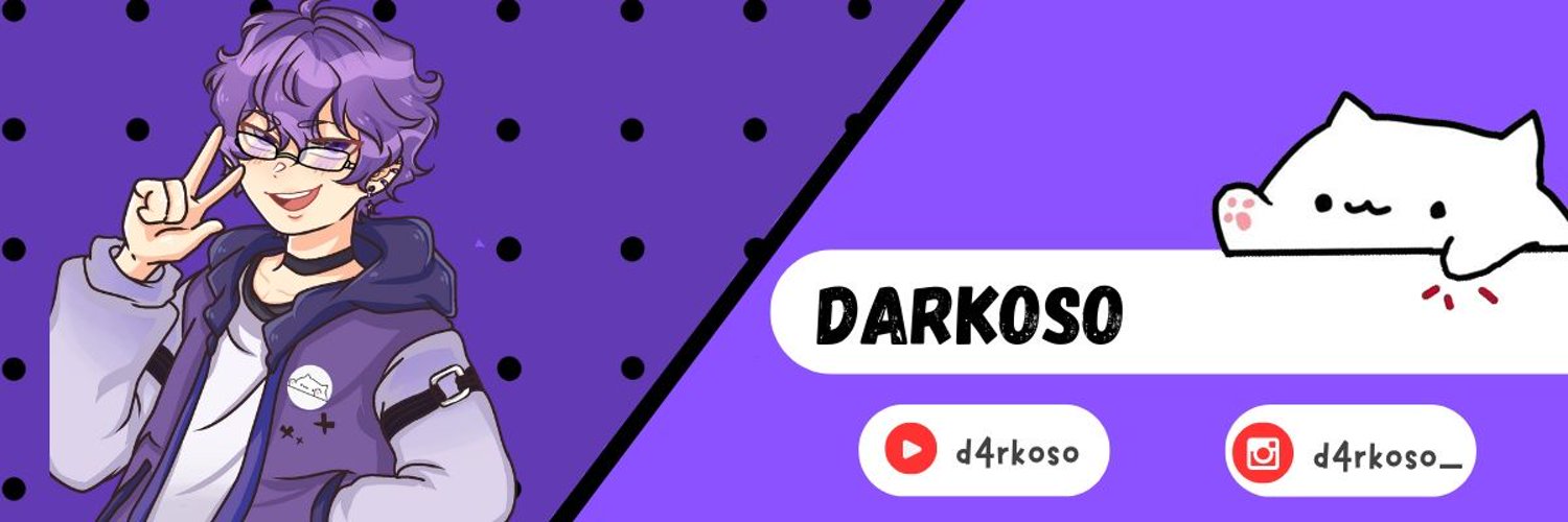 Darkoso | PNGTuber .𖥔 ݁ ˖ banner