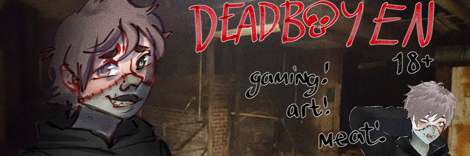 deadboyEN 💀 what it says on the tin 💀 ENvtuber banner