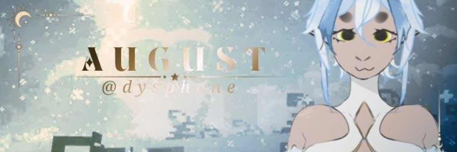august 🌠 new pngtuber era banner