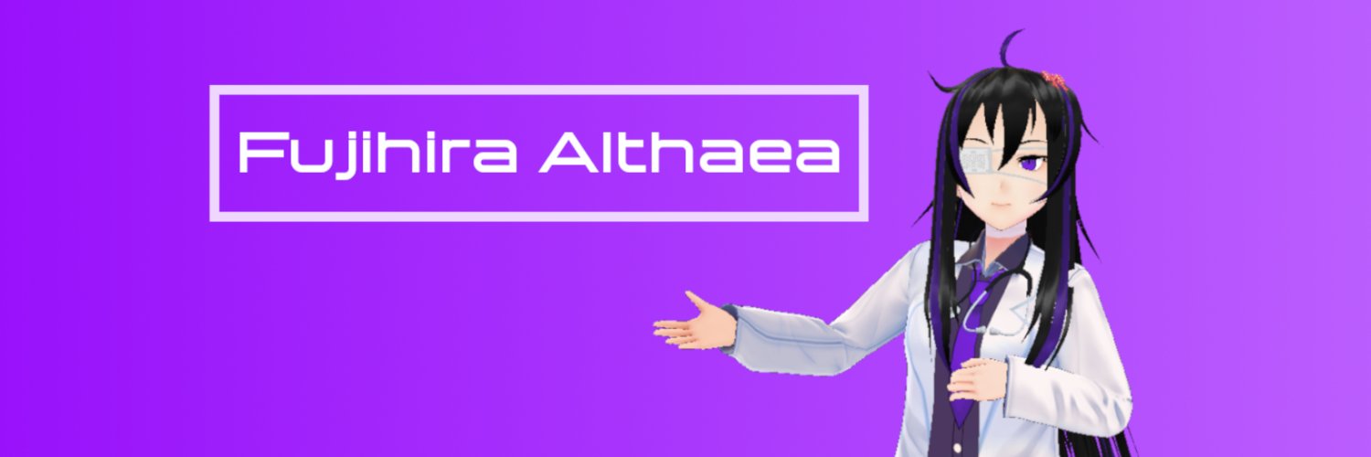 Fujihira Althaea Ch. 🩺 ENVTuber banner