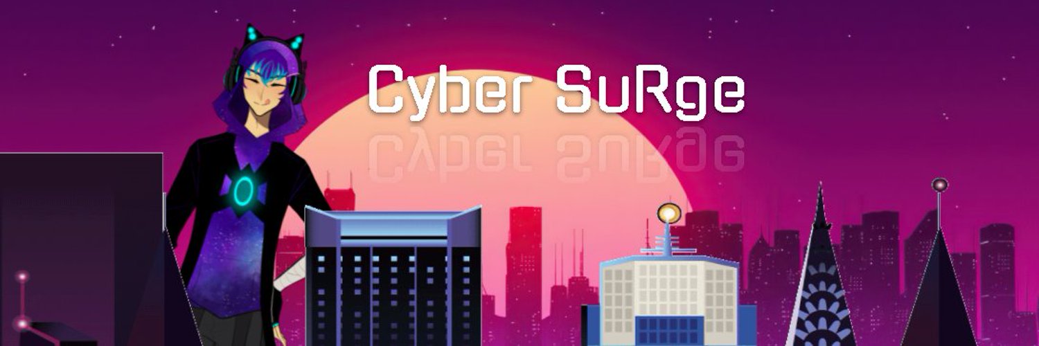 Cyber 👾 Surge | CYBERPUNK PNGTUBER banner
