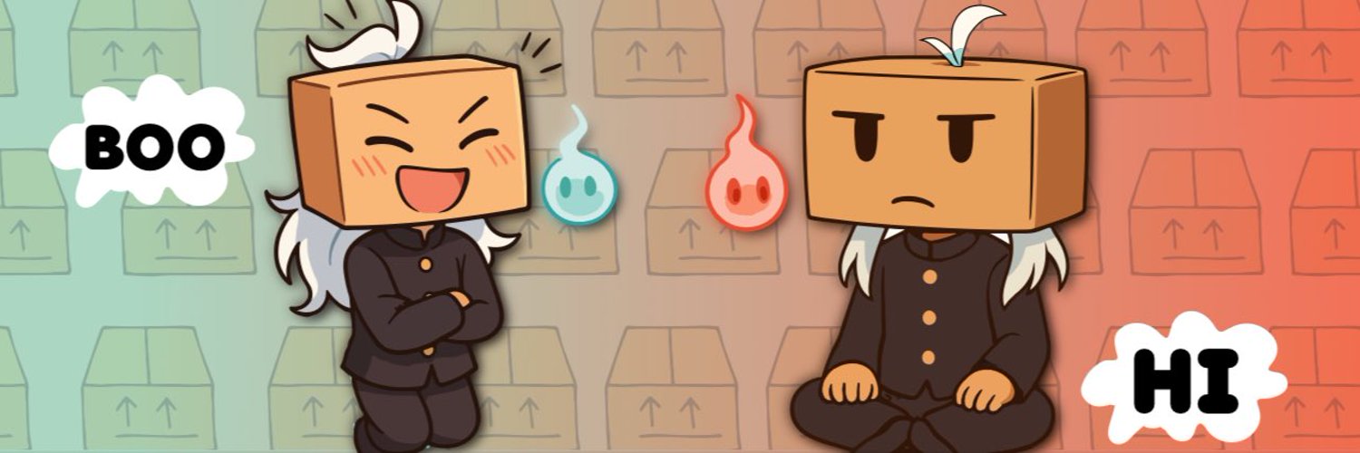 Glimpmoore 📦👻 Vtuber banner