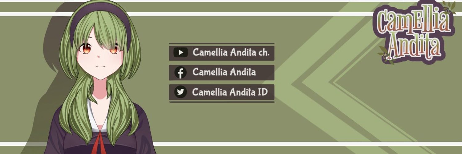 Camellia Andita Vtuber ID ||Coming Debut|| 🍵 banner