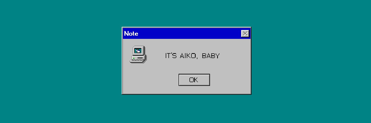 AIKO 🤖🥂 vtuberEN banner