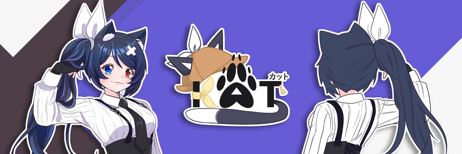 Kat 🐱Predebut Vtuber banner
