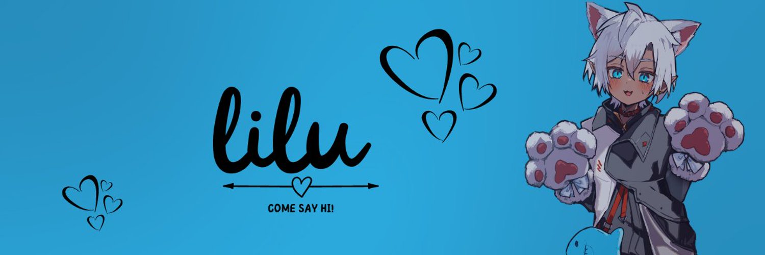 lilu! 🩵 ENVTUBER banner