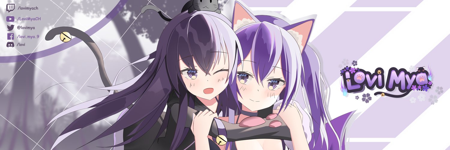 Lovi Mya 🐱 Vtuber (Hiatus) banner
