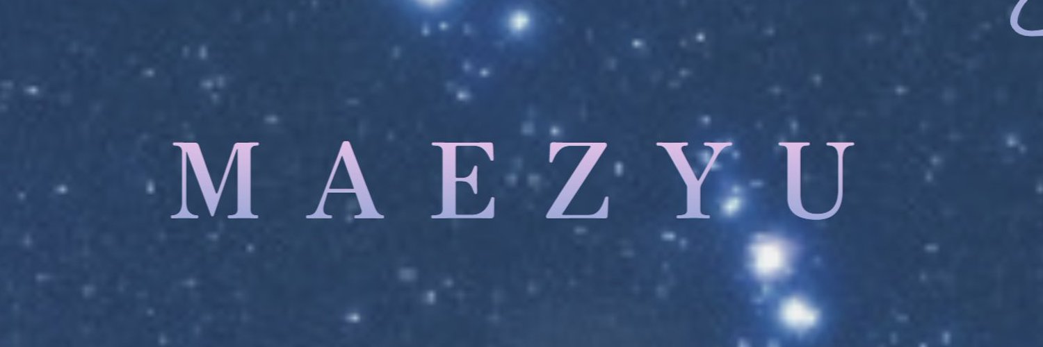 매쥬 Maezyu 🔮🧭 KRVtuber banner