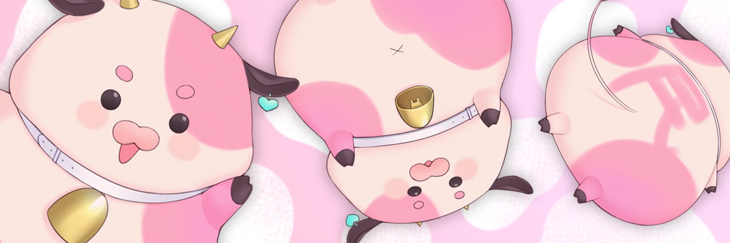 まろやか牛乳🍼🔔Live2Dデザイナー/個人Vtuber banner