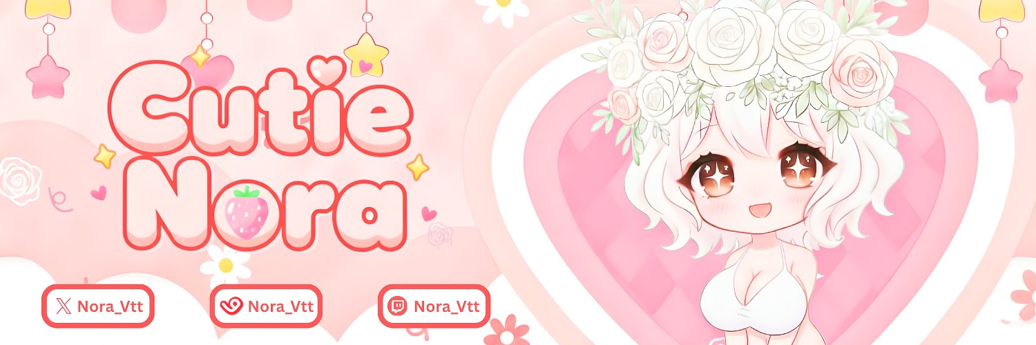 ꧁♢✸NORA ENVTUBER✸♢꧂(ℙ𝕣𝕖-𝔻𝕖𝕓𝕦𝕥) banner