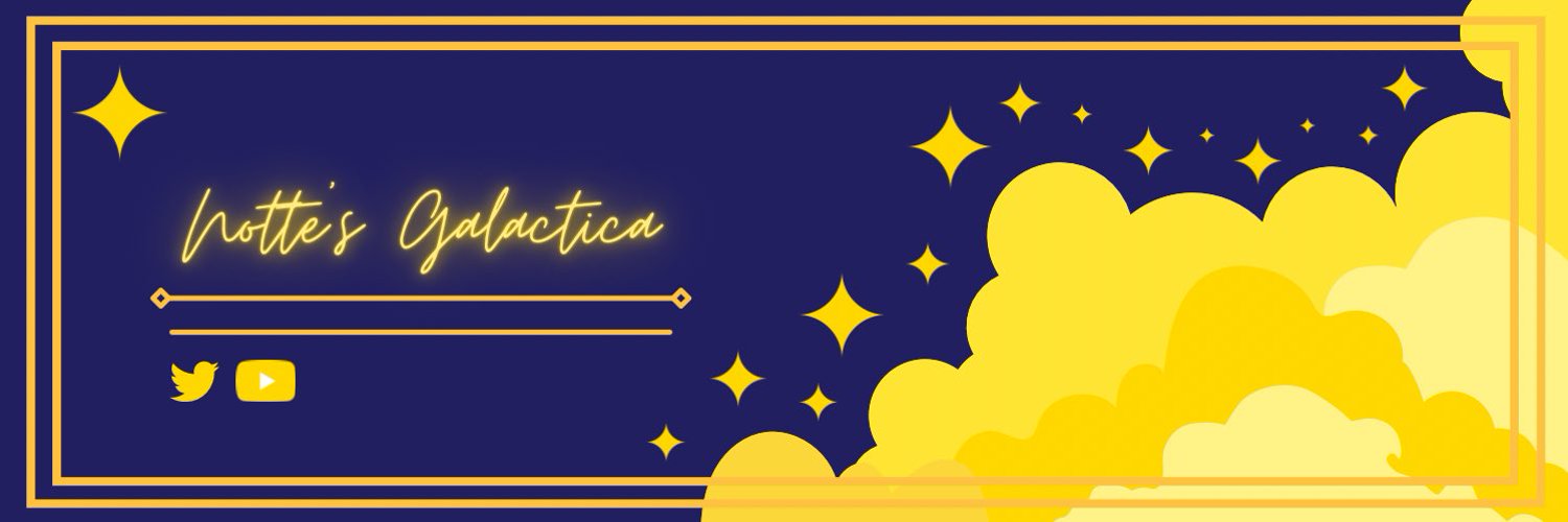 Notte 💫 | predebut Vsinger / PNGtuber ✨ banner