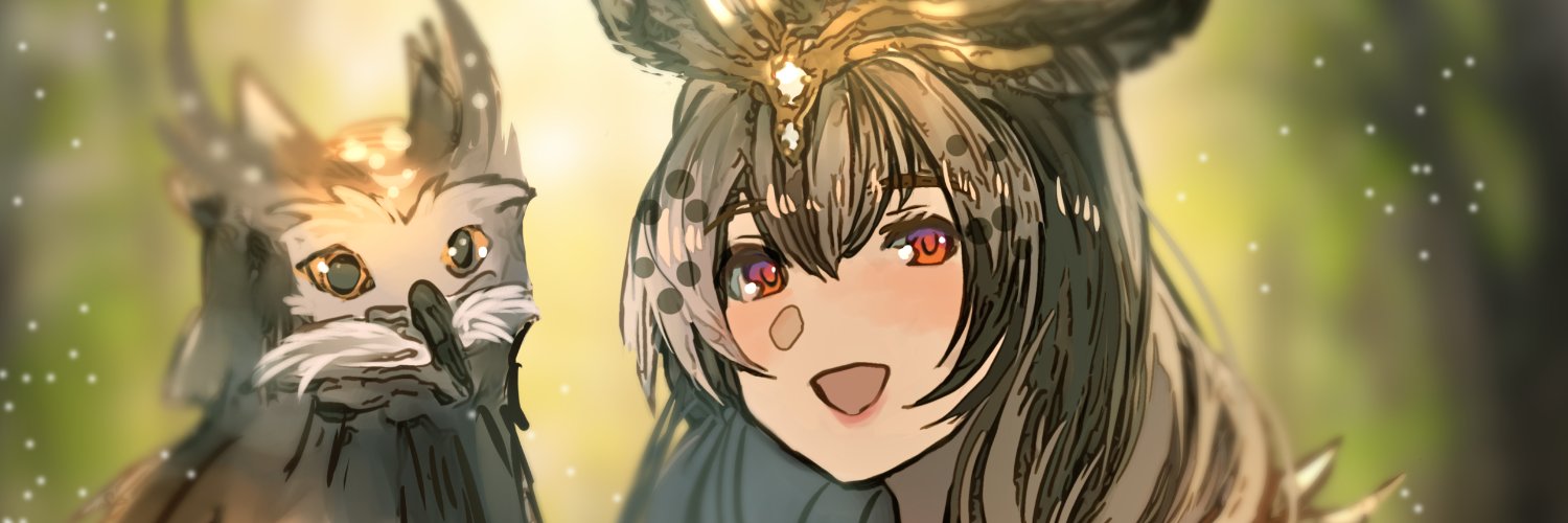 Eddy📚🔅Owl Vtuber banner