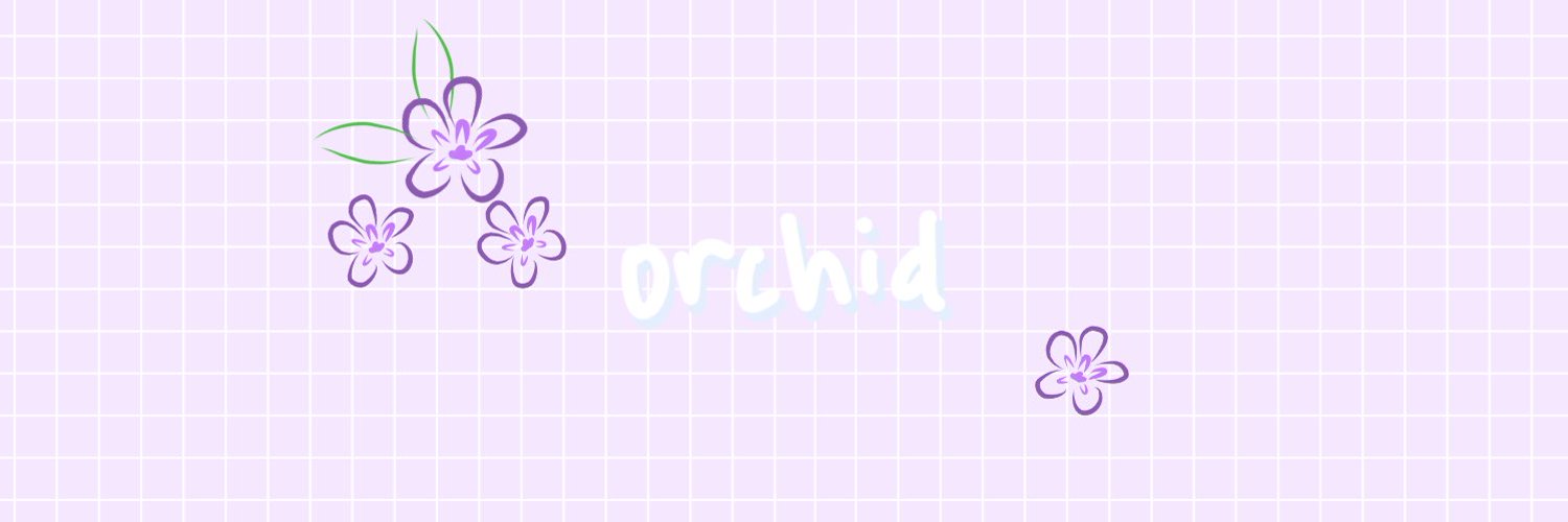 Orchid 🌸 PNGtuber banner