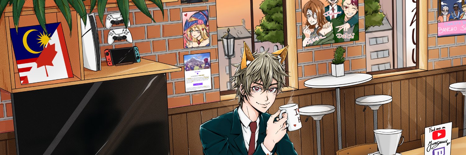 Jozuuu | 🇲🇾/ 🇨🇦 Vtuber banner