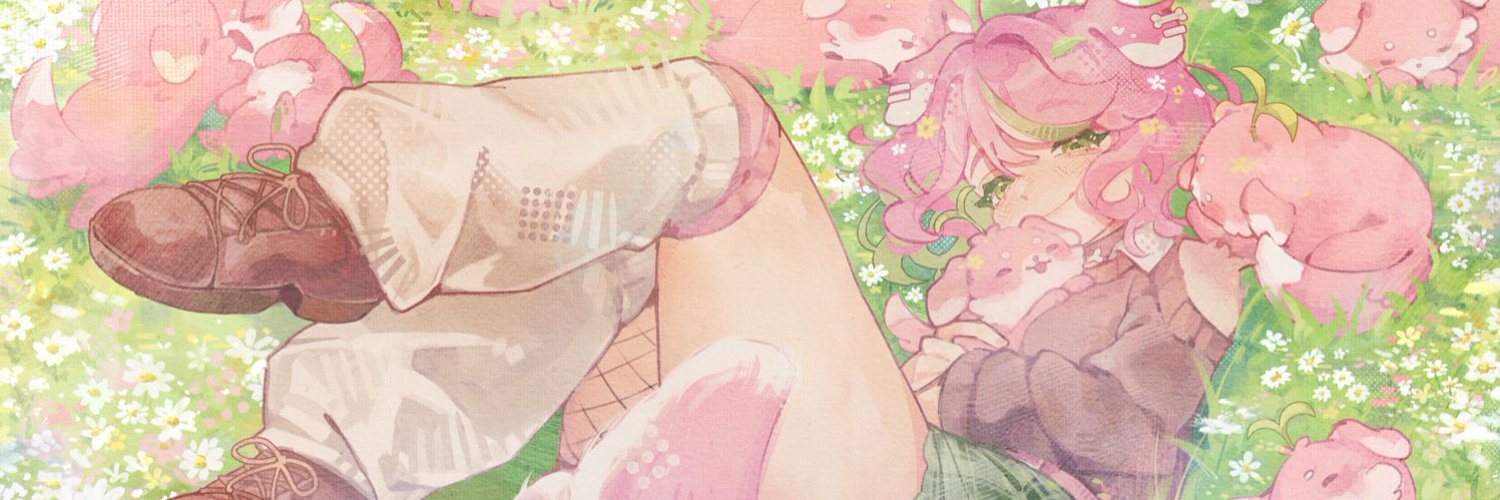 Pixie 🌸🌱| ENVtuber banner