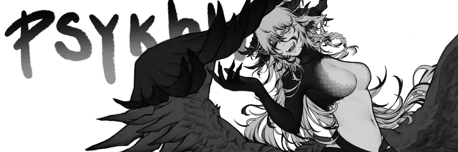 ☾ psykhhie ☾ ENVtuber 🐉 banner