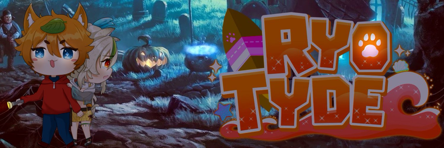 🌊 🐾 Ryo Tyde 🐾🌊 | {Pre-Debut} bobcat ENvtuber banner