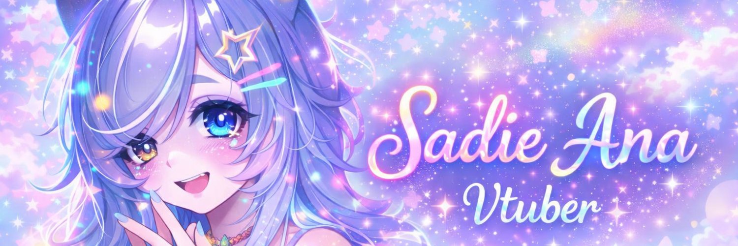 sadie anna Vtuber (pre debut) banner