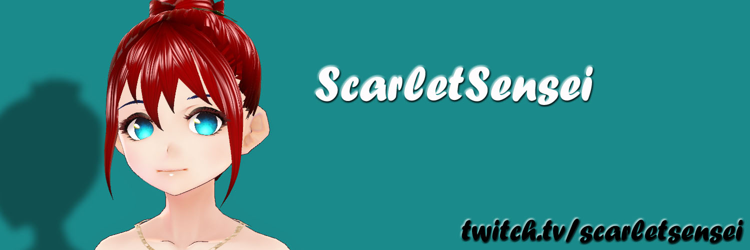 ScarletSensei banner