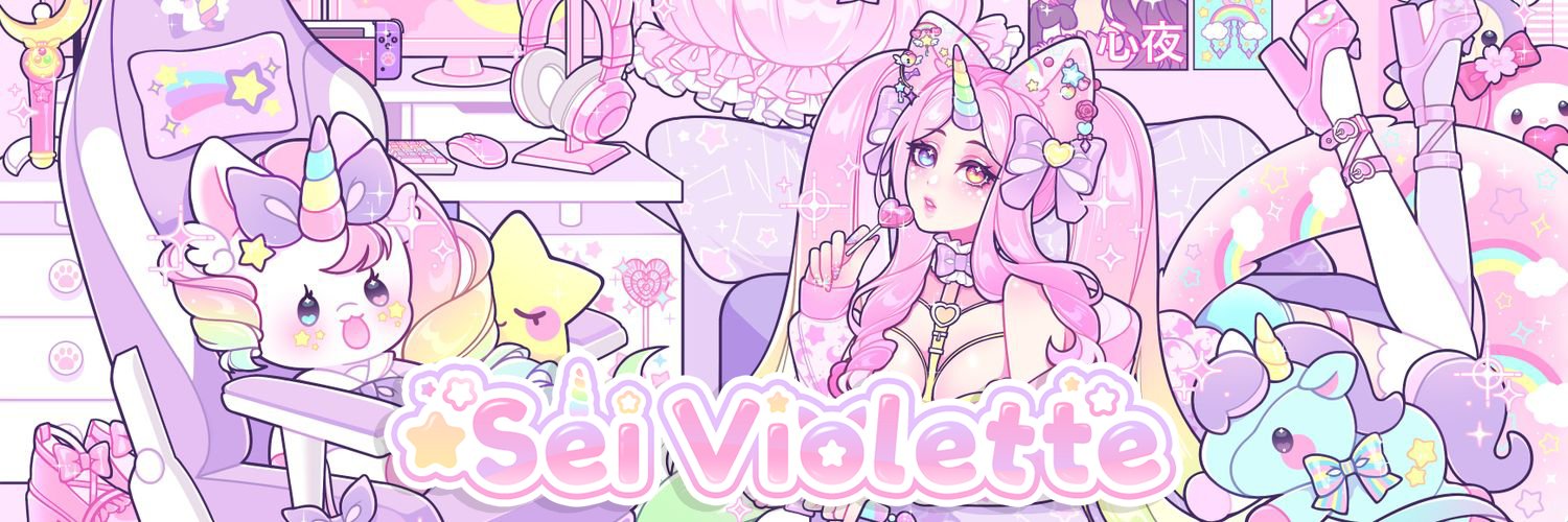 ☆Sei Violette★ 💗ENVtuber✨ banner
